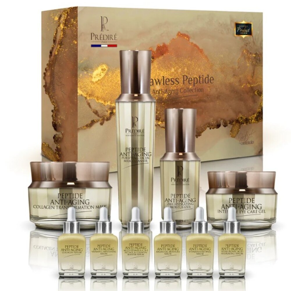Predire Paris Flawless Peptide Set | Anti-Aging Skincare Collection NIB